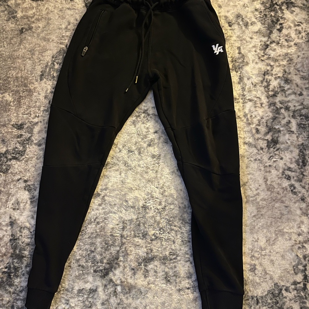 YoungLA Black Sweatpants